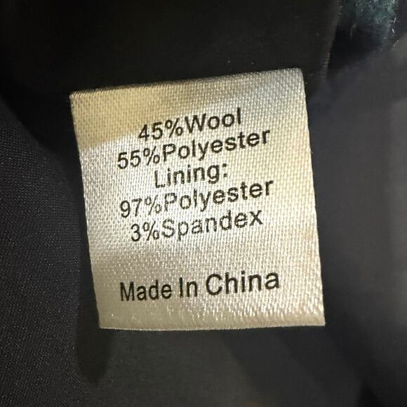 Tuckernuck Blackwatch Plaid Faye Blouse Plaid Wool Ruffle Bow Back Preppy SZ M - Picture 8 of 16